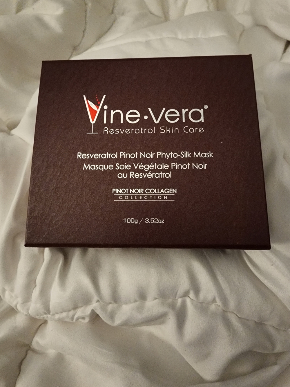 Vine Vera Resveratral Silk Mask